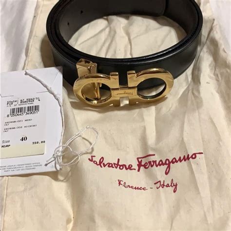 authentic Ferragamo belt